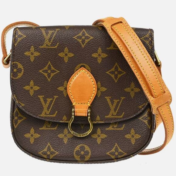Louis Vuitton Saint Cloud PM Crossbody LV Monogram Shoulder Bag Vintage Western - Picture 2 of 11
